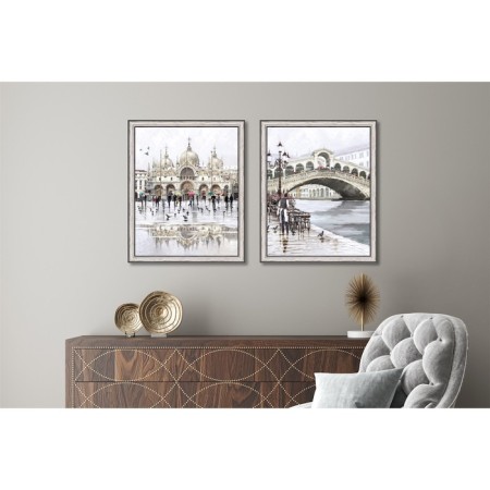 Reproduction of the painting "Rialto", 40x50, frame (45-700)-3