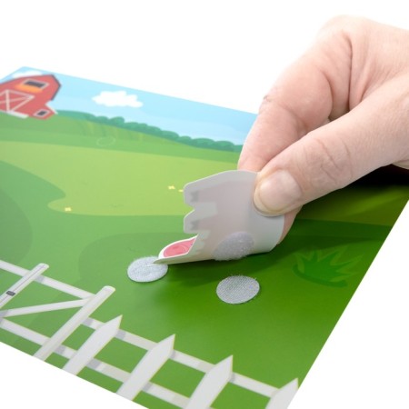 Board game "Velcro plastic. Mom and baby, 3+, in an envelope-4