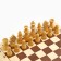 Chess Wooden Grandmaster, tournament 43 x 43 cm, King H-11.6 cm, pawn H-5.6 cm