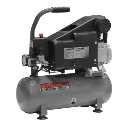 Parma compressor K-750/9km, oil. CACS., 750W, 9l, 126l/min