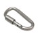 Tactical pendant tactical carbine, d-shaped, chromium color