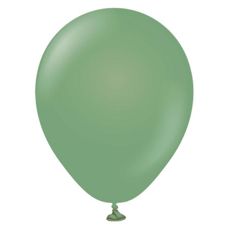 Latex ball 12 "Pastel, eucalyptus, set of 100 pcs.