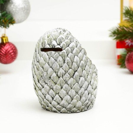 Piggy bank "Dragon in the egg" Violet, 9x9x10.5cm-3