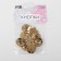 The buttons are sewing, decorative, d = 21 mm, 5 pcs, the color of the gold