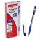 Ballic handle 0.7 mm, Brauberg max-oil, with rubber emphasis, blue ink, oil base