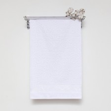 Tensor jasmine 70x130cm, white, 420g/m, HL100%