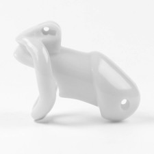 The fidelity of the fidelity of the oka-hood, male, plastic, 6 x 3.5 cm, set of rings, lock, key, white