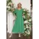 Women's dress, size 46, green color