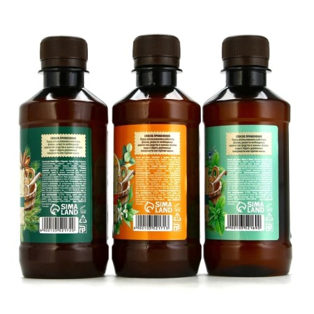 Gift set of Bann Spirit "with a light steam", a bath infusion, 3x250 ml, New Year-5