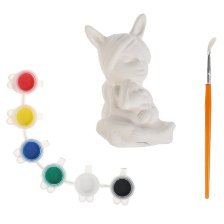 Set for children's creativity Figure for the painting "Enchantimals" (paints, brush)-1