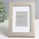 Photo frame Plastic "Gloria" 10x15 cm, with a pass, silver