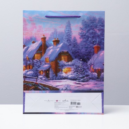 Gift package "Forest House in winter", 33 x 42.5 x 10 cm-1