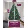 Photostes "Elepery Christmas tree", Saten, size 145x265 cm, 2 pcs