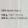 Yarn "Sweet Baby" 100% acrylic 300m/100g (915 ice-white)