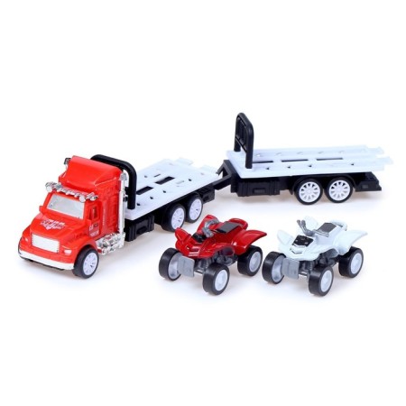 Inertial “Avtovos” truck, with 2 ATVs, mix-2