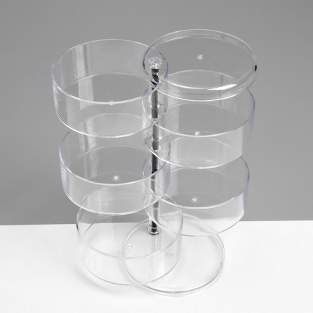 Transformer decoration stand 5 sections, 10.5 × 21.5 cm, transparent color-3
