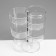 Transformer decoration stand 5 sections, 10.5 × 21.5 cm, transparent color