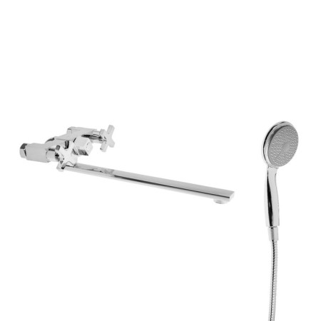 ACCOONA A7175 bath mixer, double -leaf, divertor in the case, with a shower set