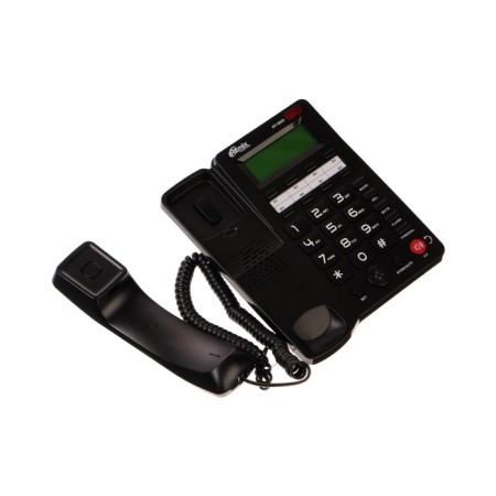 Wending phone Ritmix RT-550, display, telephone book, single-button kit, AUX, black-1