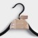 Shoulders - a hanger with a crossbar LadoM Soft -Touch 40.5 × 23.5 × 1 cm, 3 pcs