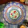 Suditsa Rishtan ceramics "Flowers", 25 cm, blue