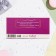 Money envelope "Congratulations!" Lilac background, 8.3x16.7 cm