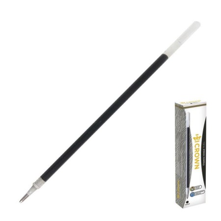 Gel rod 0.5 mm, Crown "Hi-Jell", 138 mm, ink black