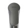 Zein Z3652 shell mixer, single-leaf, excess height 8 cm, ABS plastic, graphite