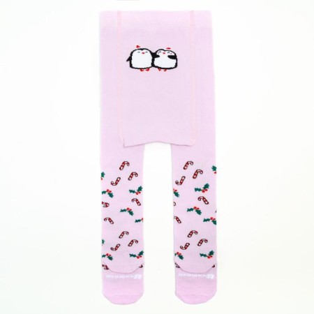 Pantyhose crumb I "caramel", pink, height 62-68 cm-3