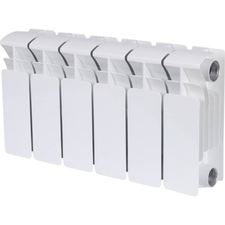 Bimetallic radiator Rifar Base, 200 x 100 mm, 6 sections, side connection