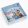 Box for Makarun "Fairytale New Year!", 12 x 12 x 3 cm, New Year