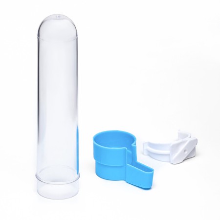 Bird drinker 3.3 x 17 cm, 120 ml, blue-6
