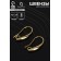 SHVESS-CRUCHS SM-1111-1, (set of 5 pairs), color gold