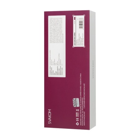 Svakom Mini Emma mini-vibrator silicone, 16.5 cm, purple color-2