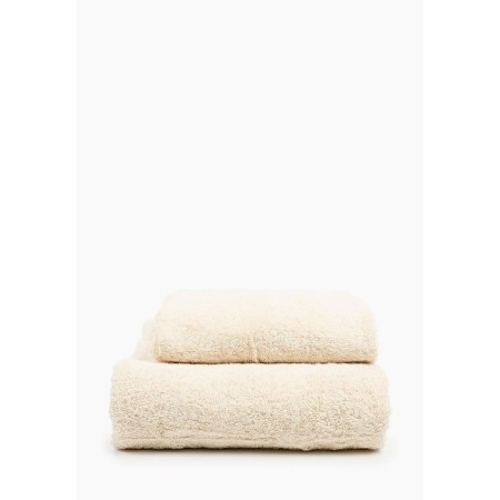 Set of towels, size 50x90 cm - 1 pc, 70x140 cm - 1 pc, beige color-2