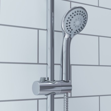 Shower Set Milardo Shower Set 3703F24M76, Upper Lake, Chrome-3