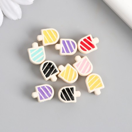 Busina for creativity Plastic "Eskimo" MIX 0.8x1x1.2 cm