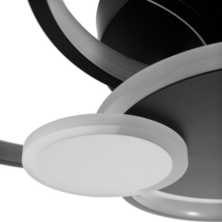 Cialogs from PDU 1895/6 LED 124W Dimmer black and white 59x49x11.5 cm Bayerlux-5