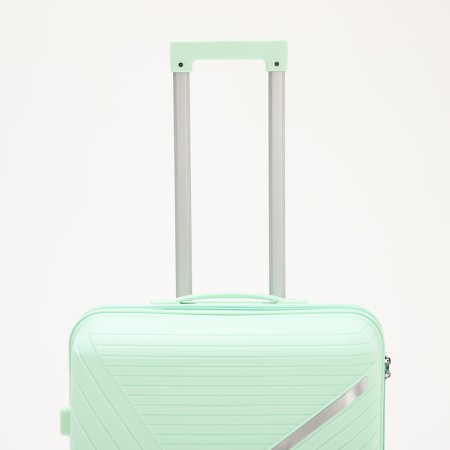 Middle suitcase 24 ", lightning department, code castle, 4 wheels, mint color-4