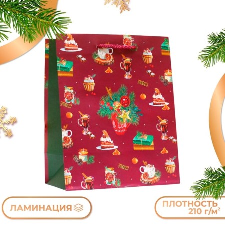 Gift Package "New Year's Sweets", 18 x 22.3 x 10 cm