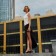 Women's skirt Midy Minaku: Classic Black Color, Rr. 42