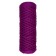 Knitting cord "Classic" without a core 100% polyester width 4mm 100m (purple)