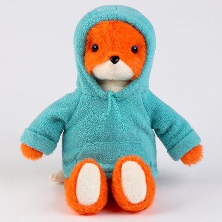 Soft toy "Fox in Hudy"-3