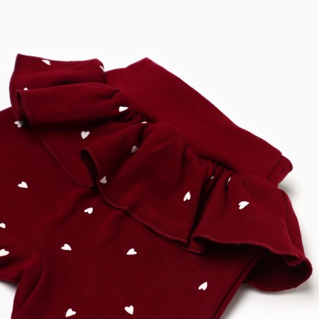 Children's sliders "Bear", burgundy color, height 68-1