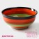 Boronnik ceramic shade "India", 1 l, d = 18, orange color