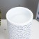 Aromarinet "White Patterns" 1x25W E14 11x11x17 cm Risalux