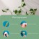 Fastards for climbing plants, wall, self -adhesive, “snail”, d = 10 mm, Greengo