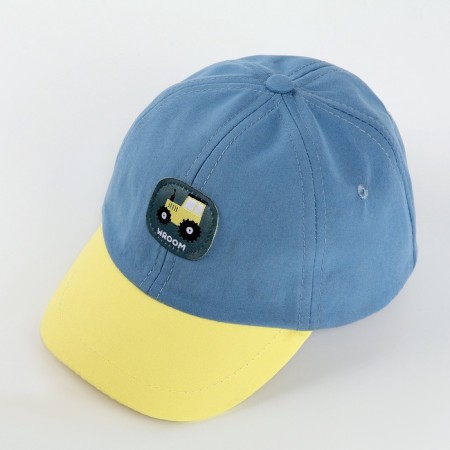 Children's cap for the boy "Tractor", district. 48-50-1