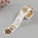 Stick Paper "Flower Wreaths. Thank you" d = 2.5 cm 252 pcs in the roll