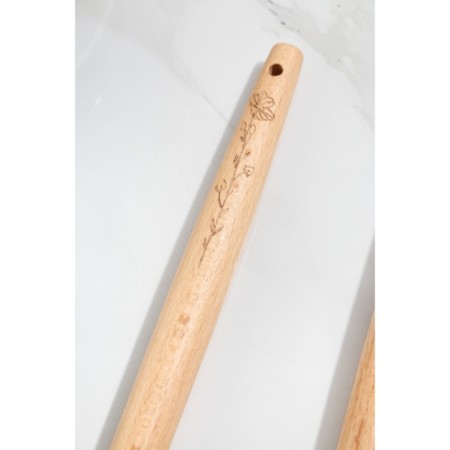 Spoon for spaghetti and spatula 37 cm x 16 cm x 2 cm "Mint stories"-2